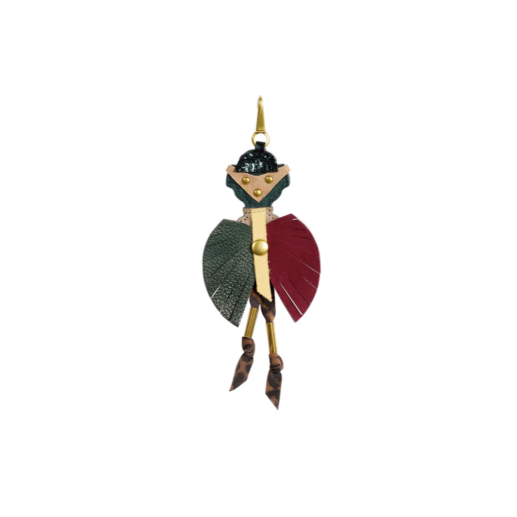 Jérôme Dreyfuss sleutelhanger Daniel in multico-leo