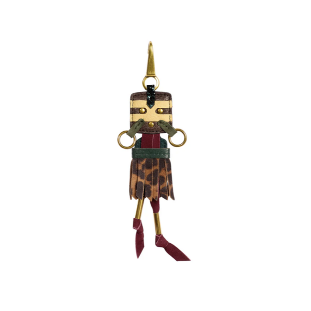 Jérôme Dreyfuss sleutelhanger Michel in multico-leo