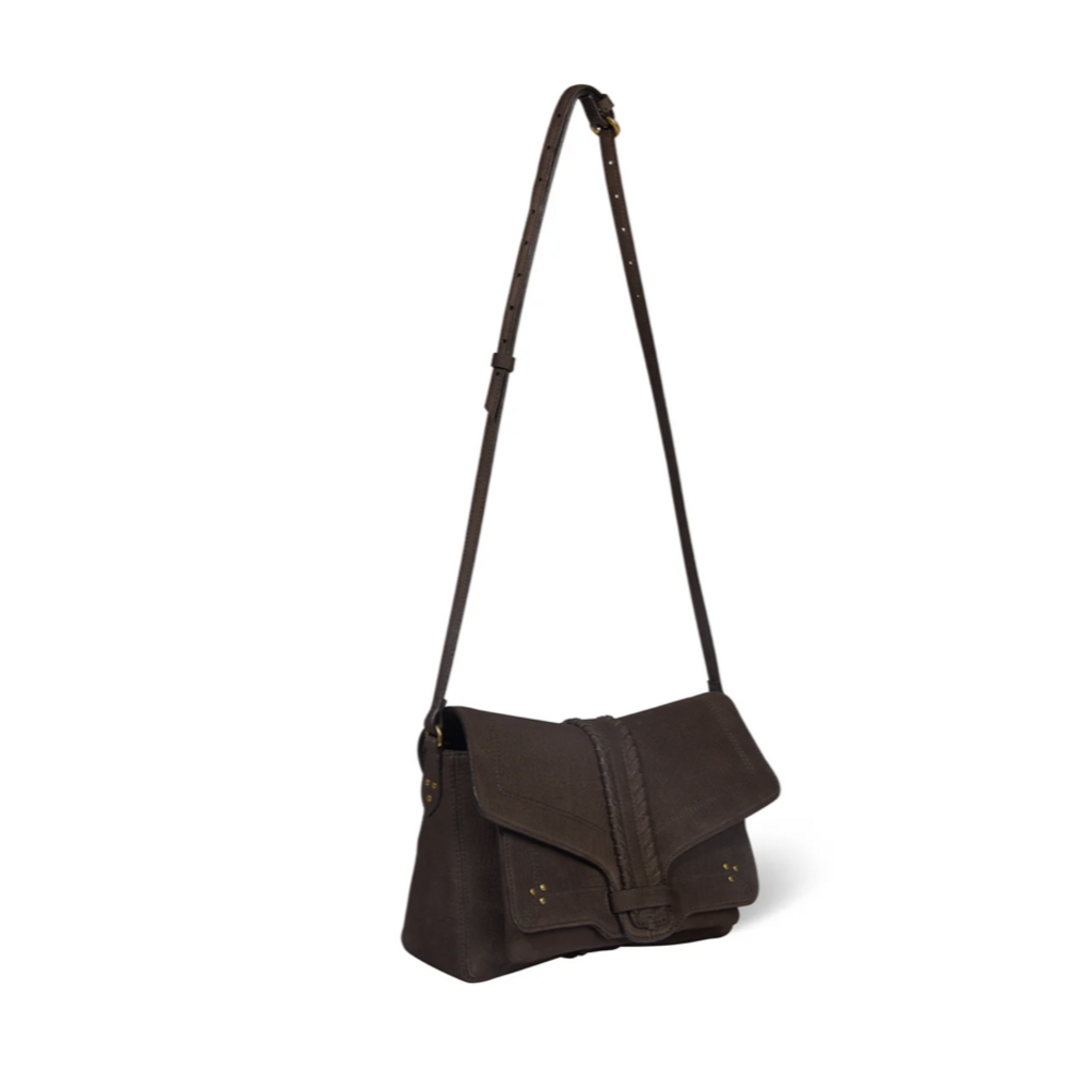 Jérôme Dreyfuss tas Harry M in imprimé croca moka