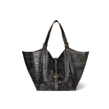 Jérôme Dreyfuss tas Joseph S imprimé croco grunge