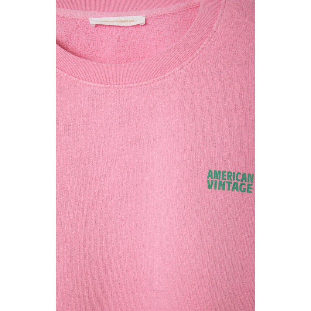 American Vintage sweater IZU03AE26 in rose vintage