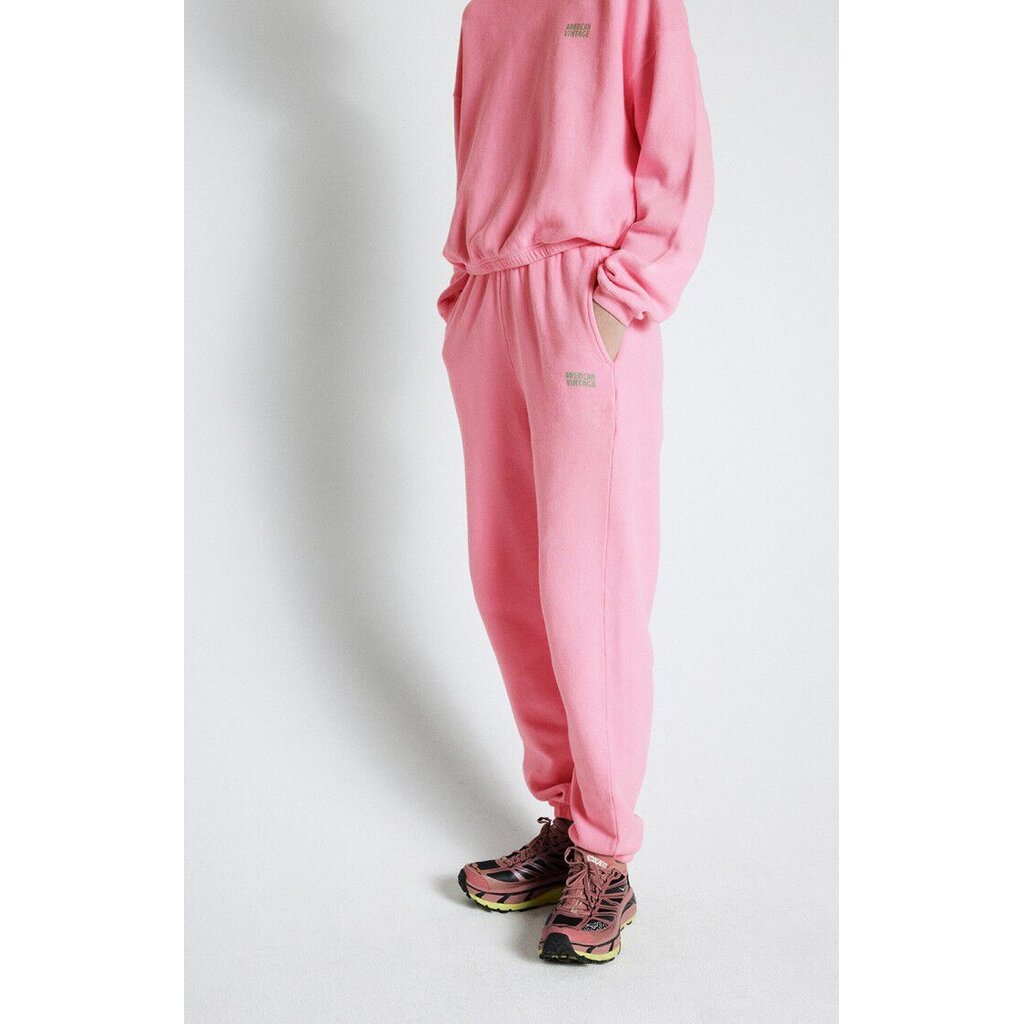 American Vintage joggingbroek IZU05BE26 in rose vintage