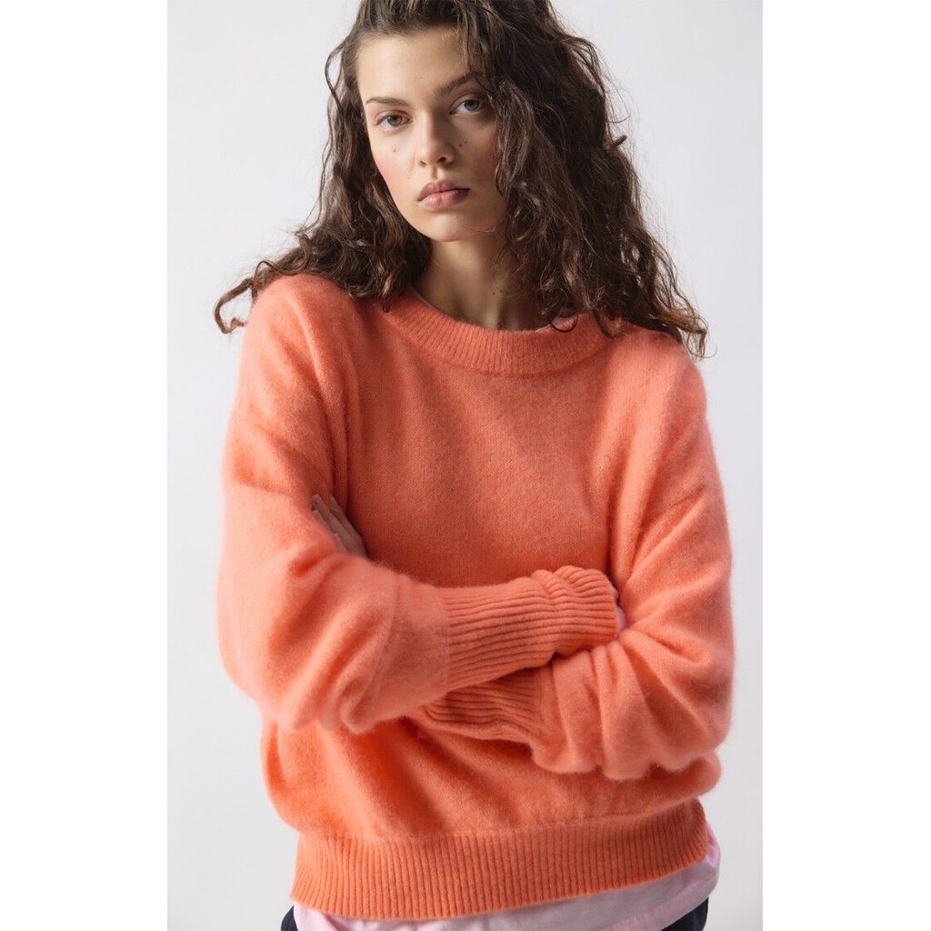 American Vintage trui VITO18EE26 in saumon chine