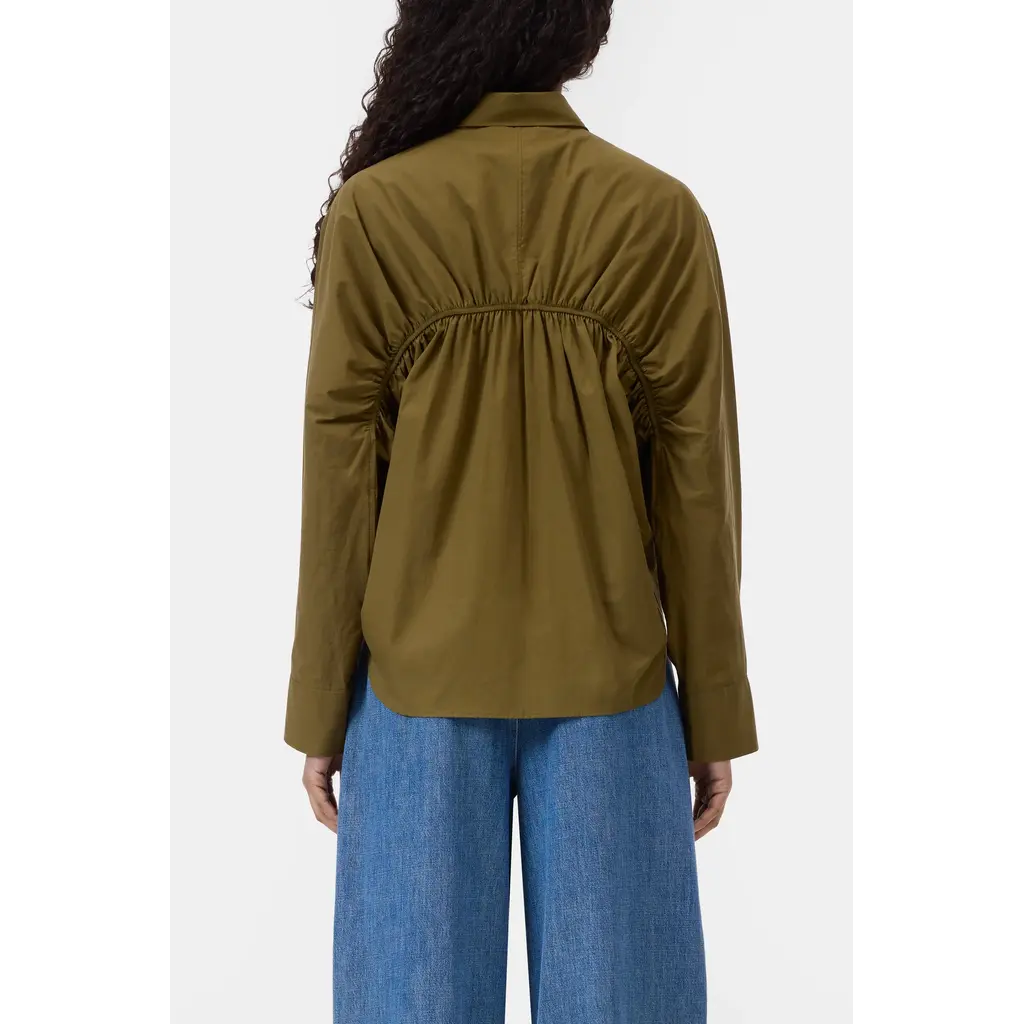 CLOSED blouse C94564-252-22 deep olive