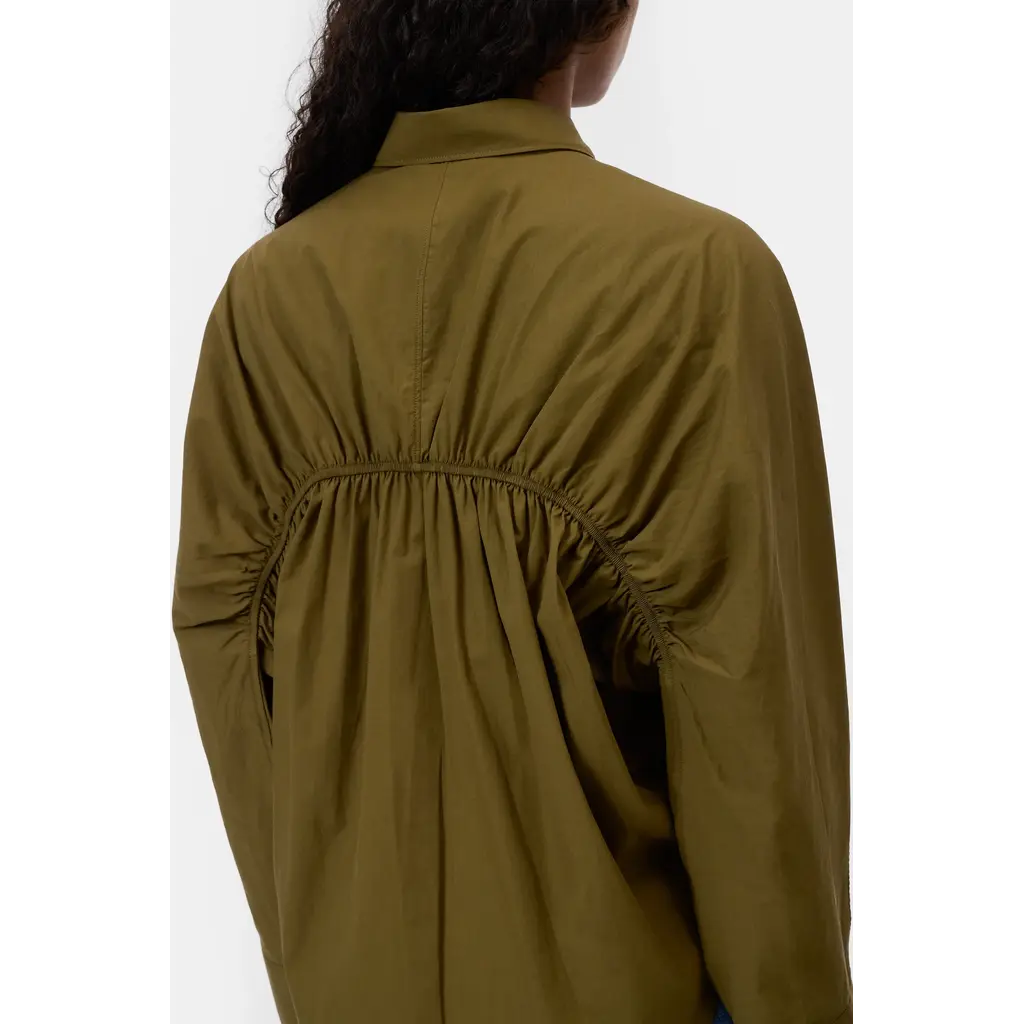 CLOSED blouse C94564-252-22 deep olive