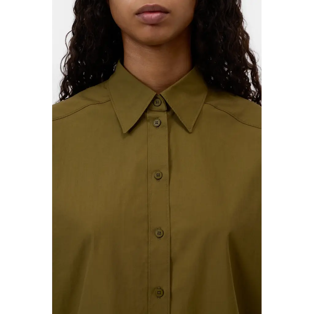CLOSED blouse C94564-252-22 deep olive