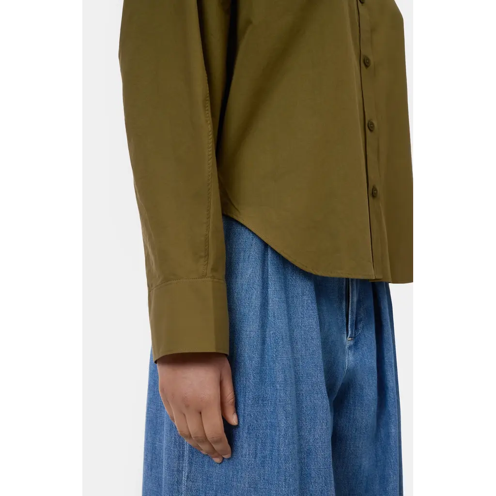 CLOSED blouse C94564-252-22 deep olive