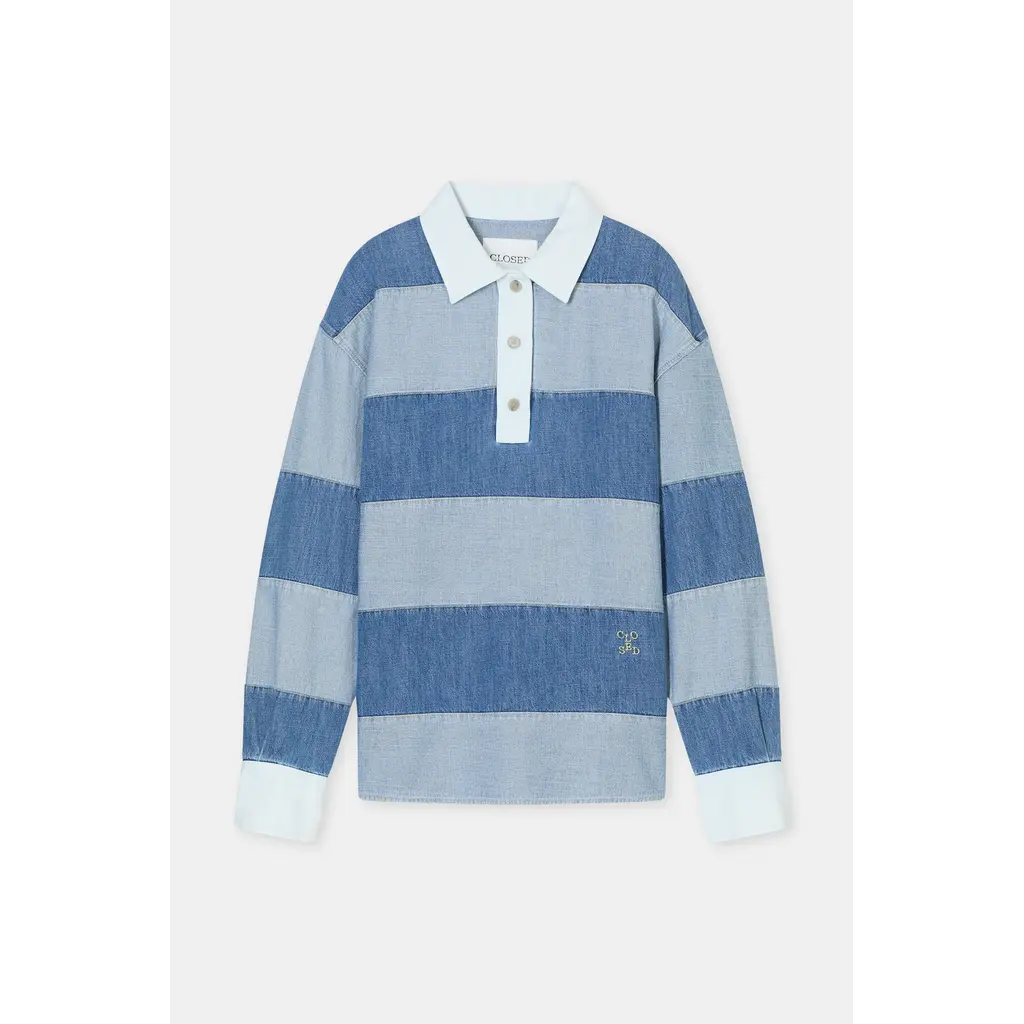 CLOSED Rugby Shirt C94350-16F-3E light blue
