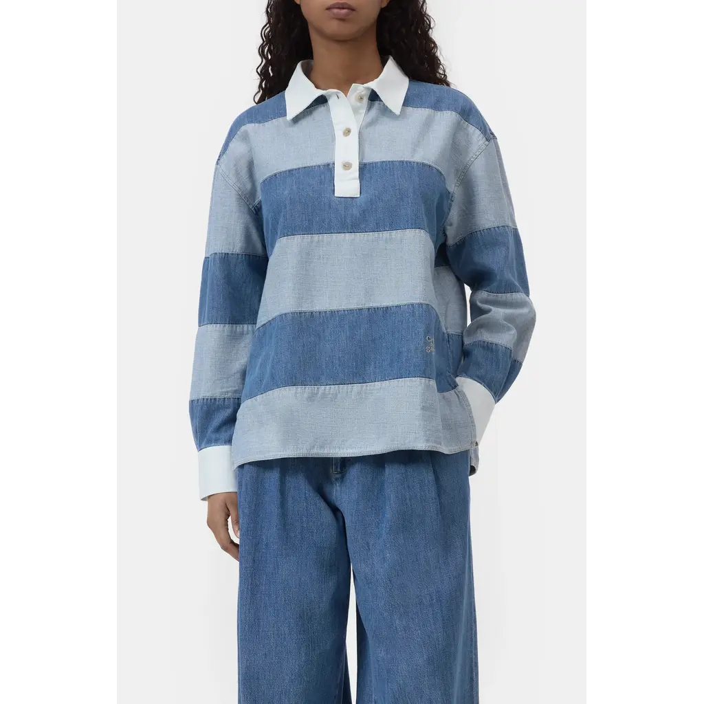 CLOSED Rugby Shirt C94350-16F-3E light blue