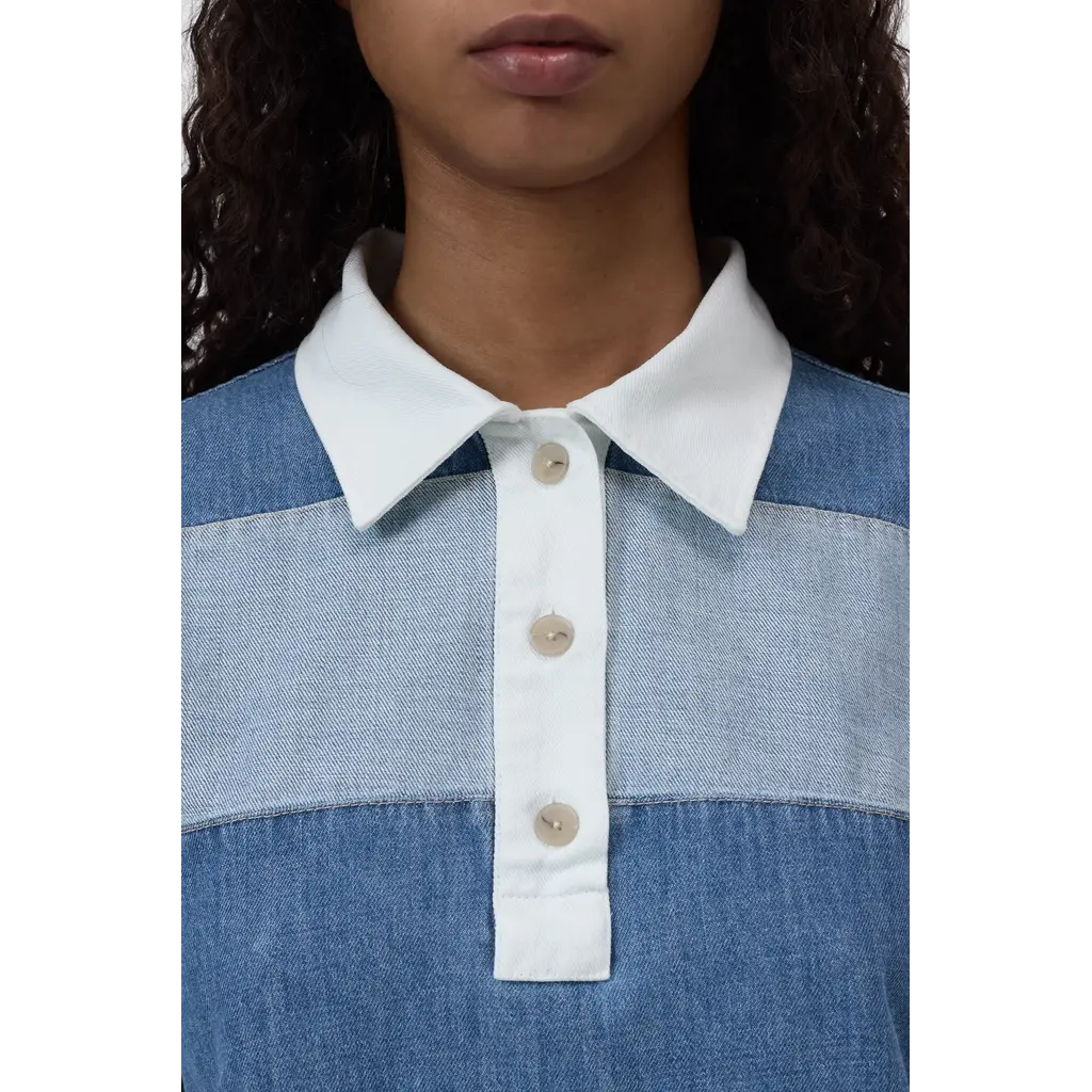 CLOSED Rugby Shirt C94350-16F-3E light blue