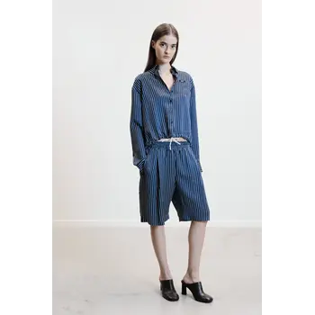 Johny blouse Mags navy/white