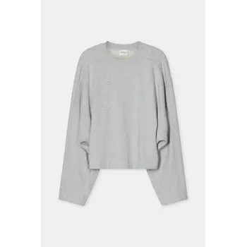 CLOSED sweatshirt in light grey melange