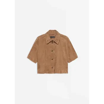 Studio AR suède jasje Eveline Goat in mousse