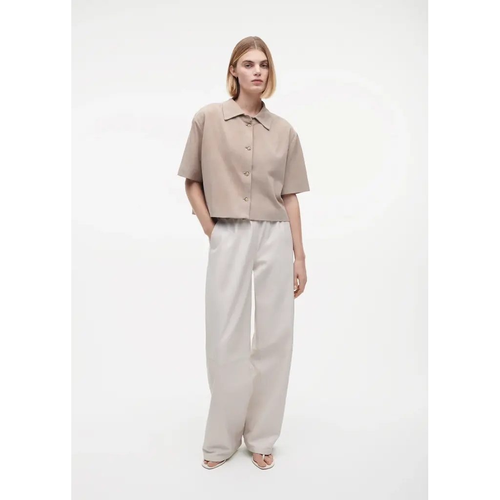 Studio AR Eveline Goat Suede in smoke grey