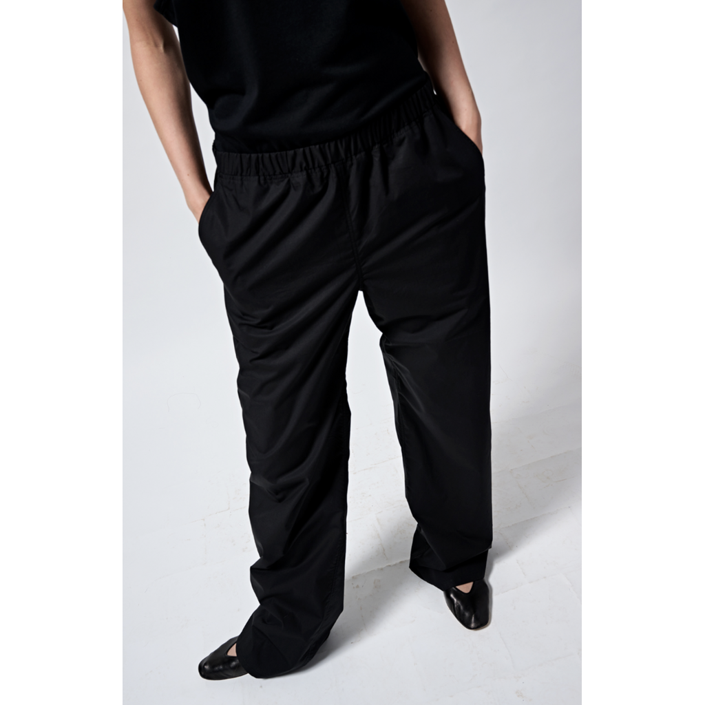 Monique van Heist pantalon PJ Flex in black cotton
