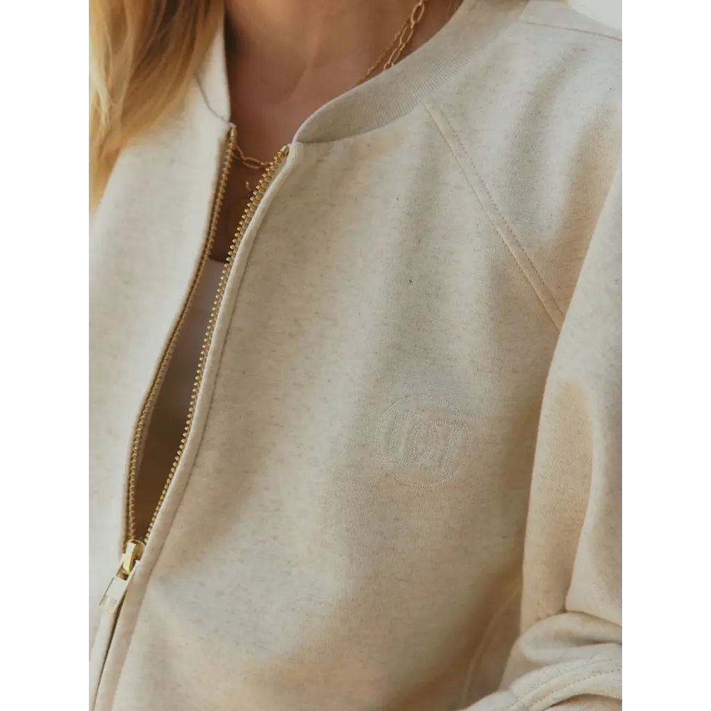 Deblon Sports Flora Cardigan in sand melange