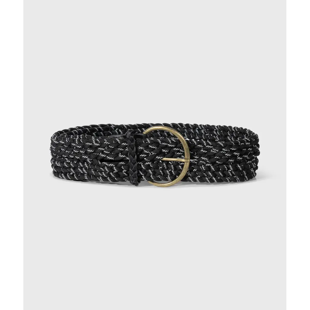 10 Days Braided Belt in black