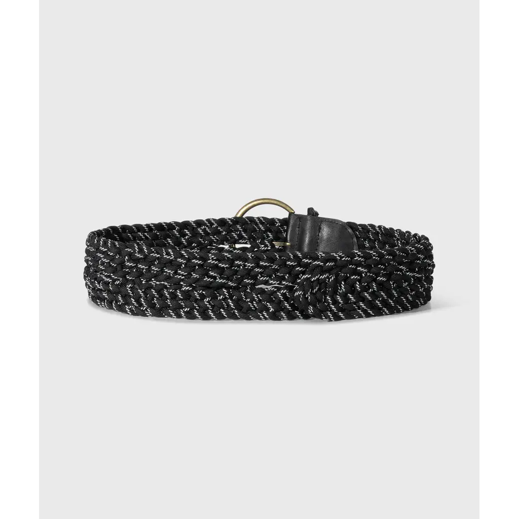 10 Days Braided Belt in black