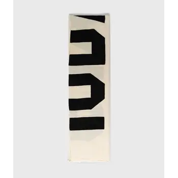 10 Days statement shawl in soft vanilla