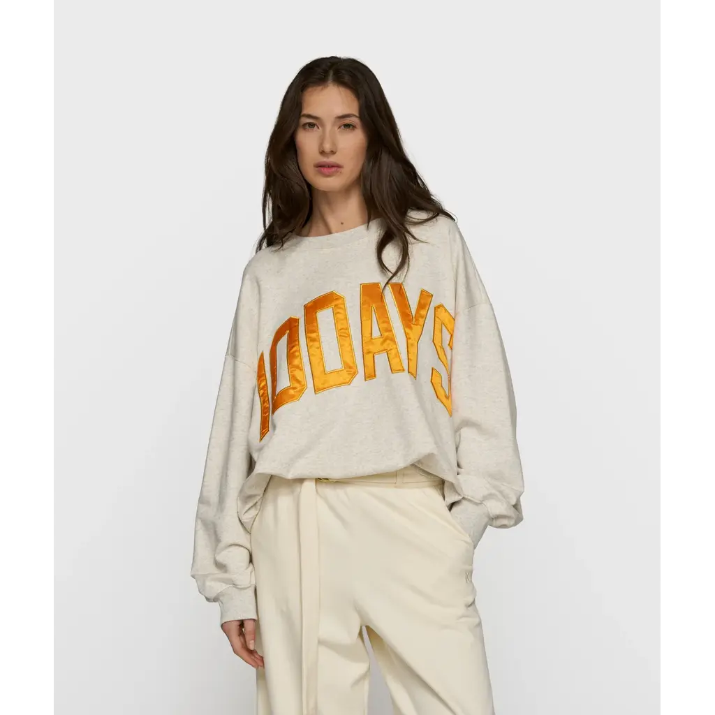 10 Days Sweater in soft white