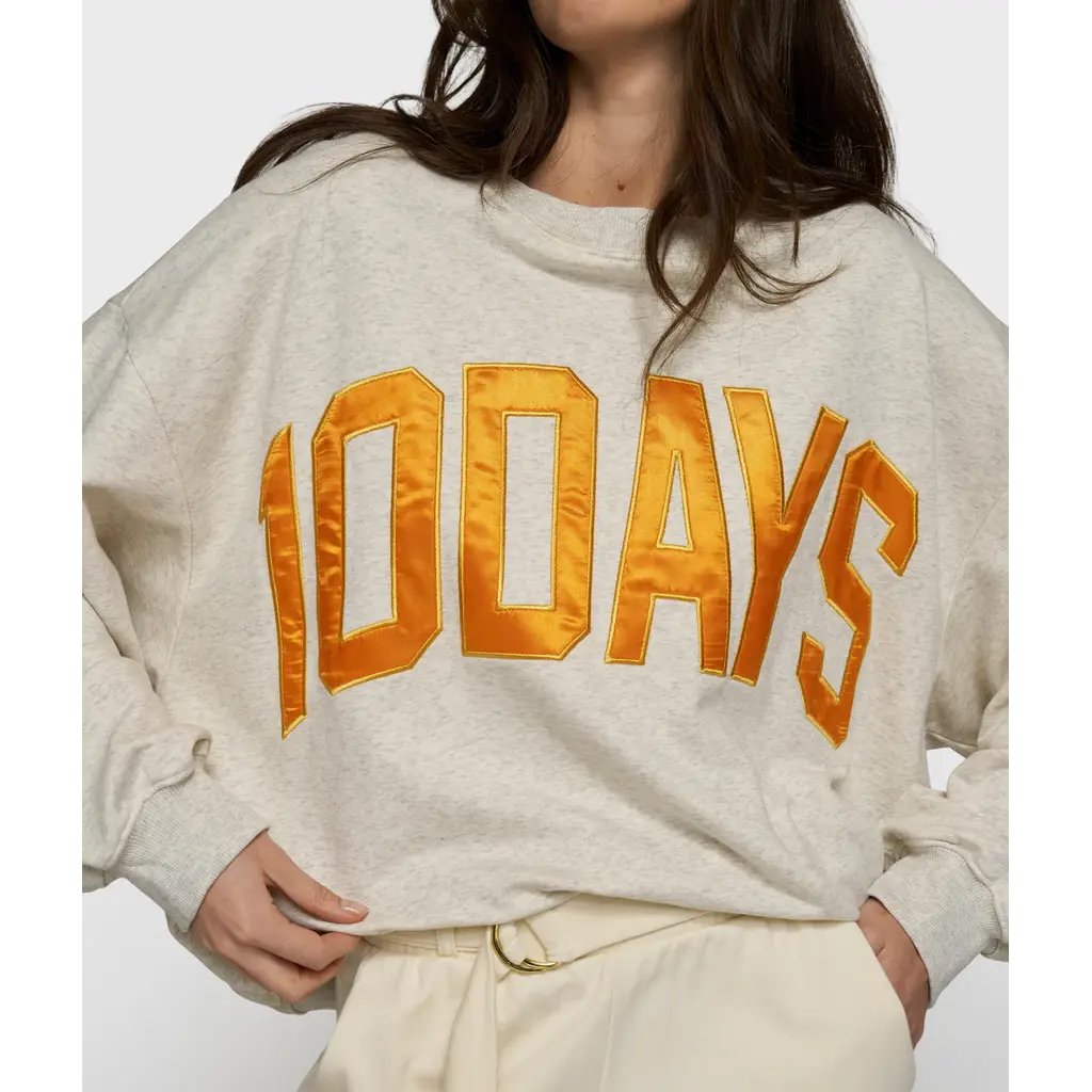 10 Days Sweater in soft white