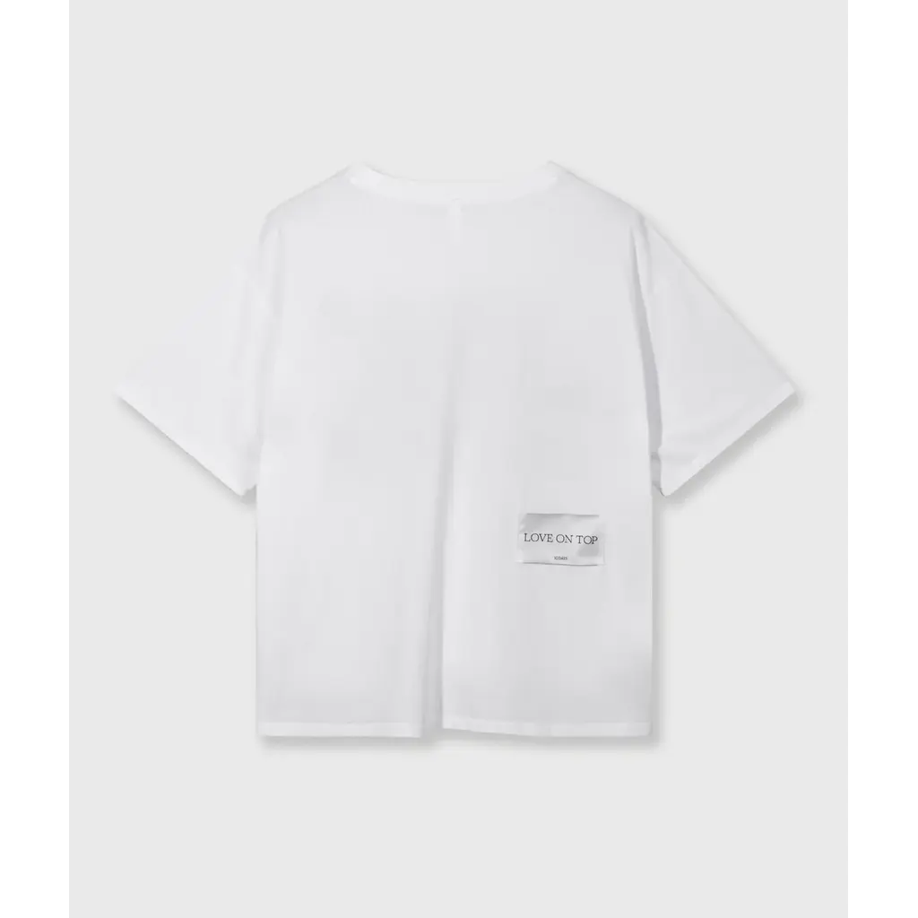 10 Days Love Tee in white