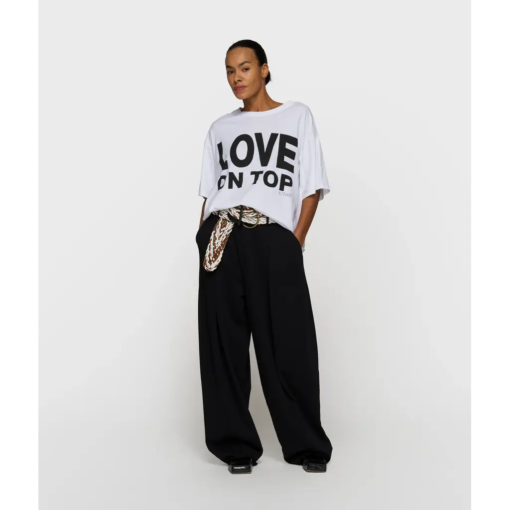 10 Days Love Tee in white