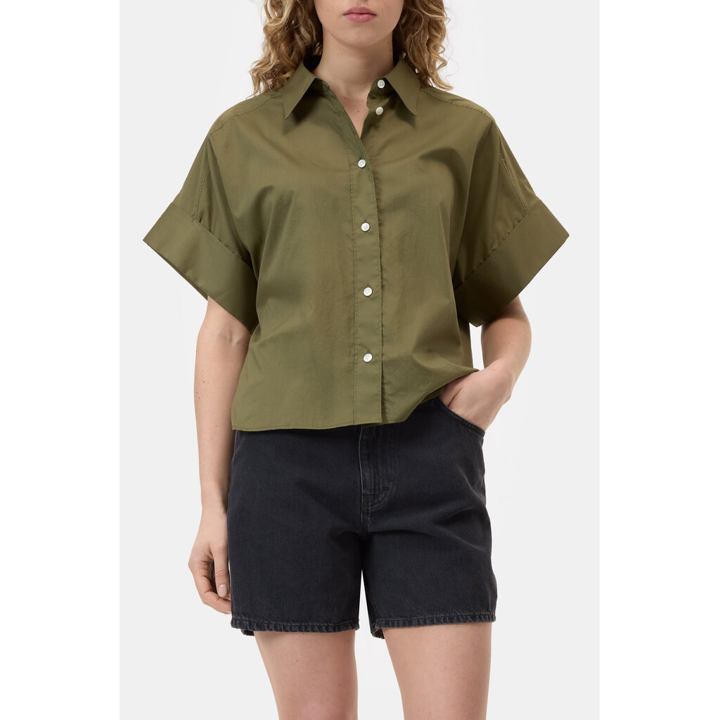 CLOSED blouse C94431-24V-22 in hunter green