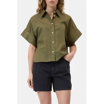 CLOSED blouse in hunter green