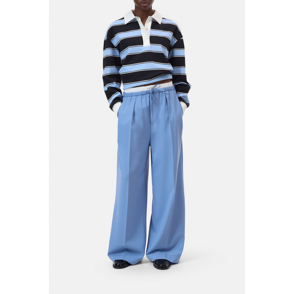 CLOSED Striped Rugby Shirt C95178-45R-ST in sky blue