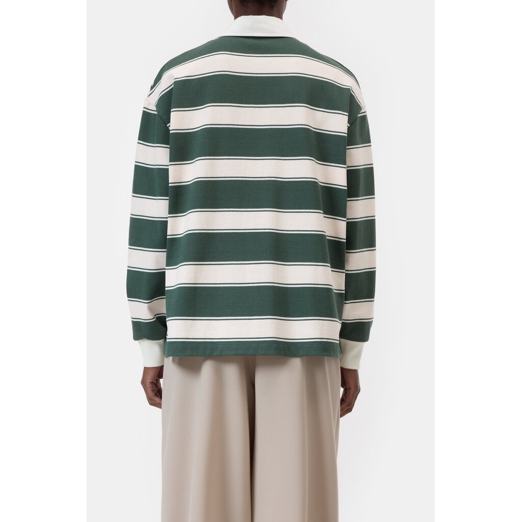 CLOSED Striped rugby shirt C95178-45R-ST in royal green