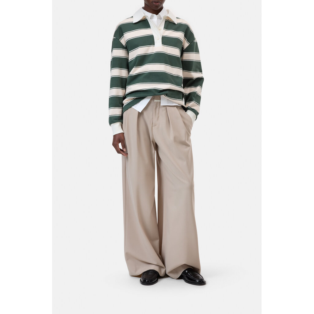 CLOSED Striped rugby shirt C95178-45R-ST in royal green