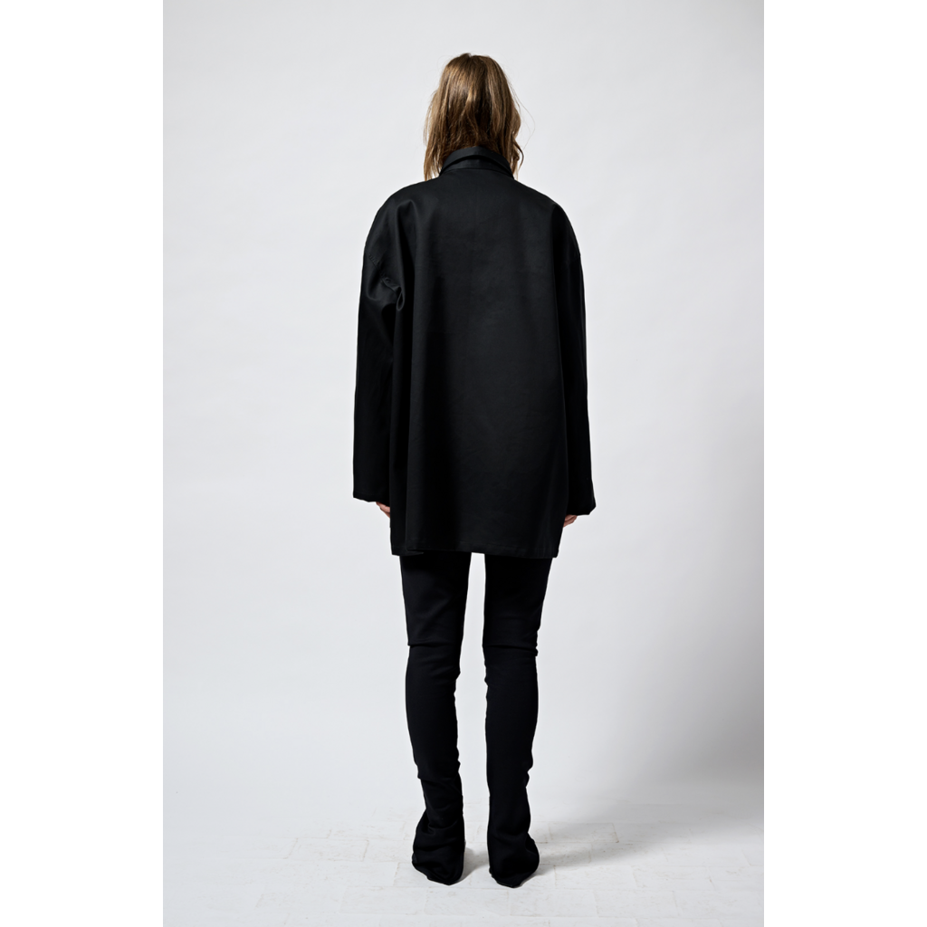 Monique van Heist jasje Hike in black double cotton