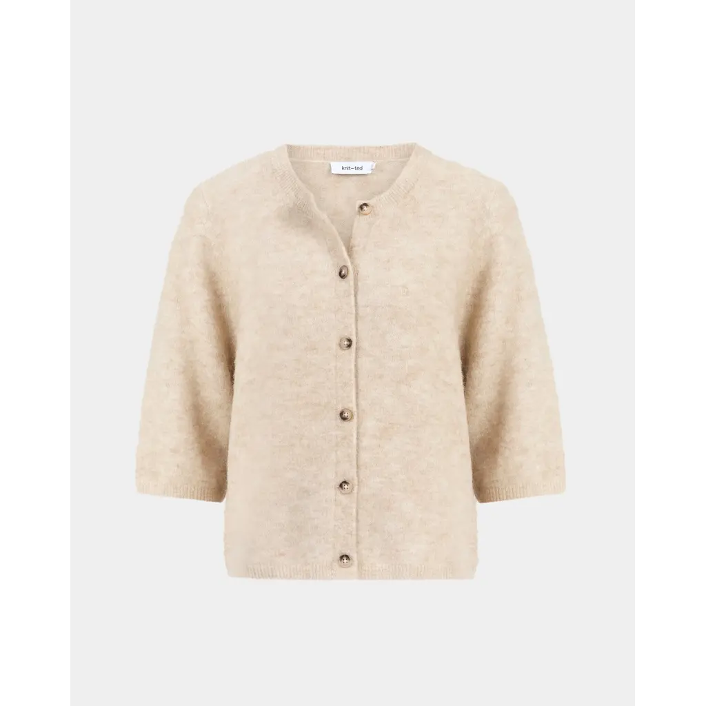 Knit-ted vestMeg in sand
