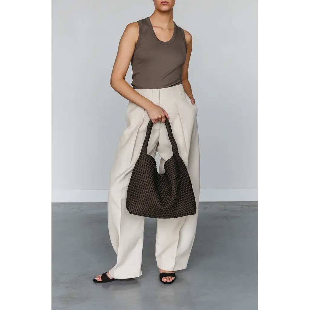 Marrea tas bucket large in espresso yourself