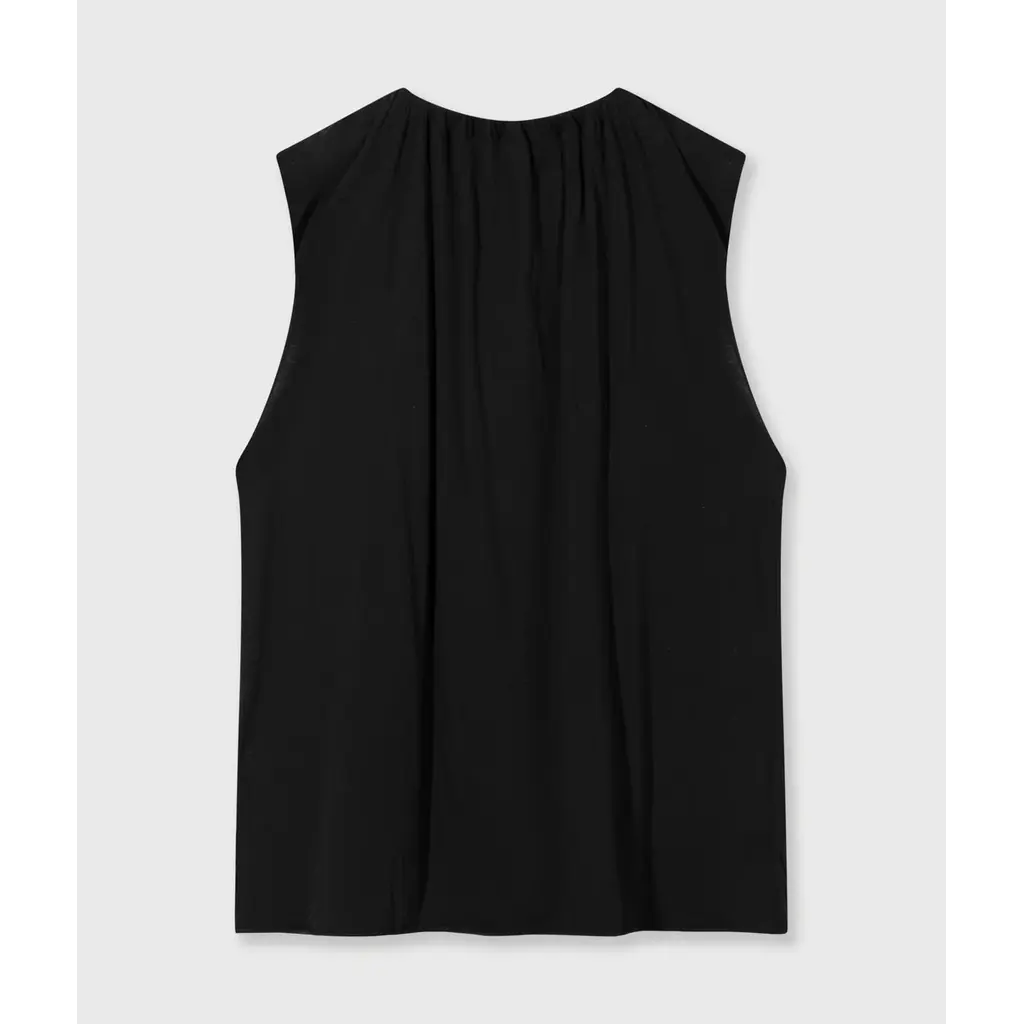 10 Days Pleated Top in black