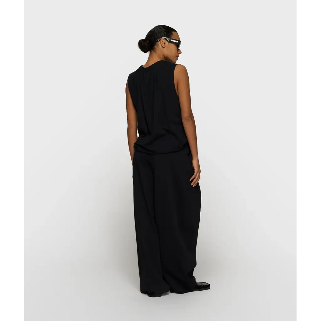 10 Days Pleated Top in black