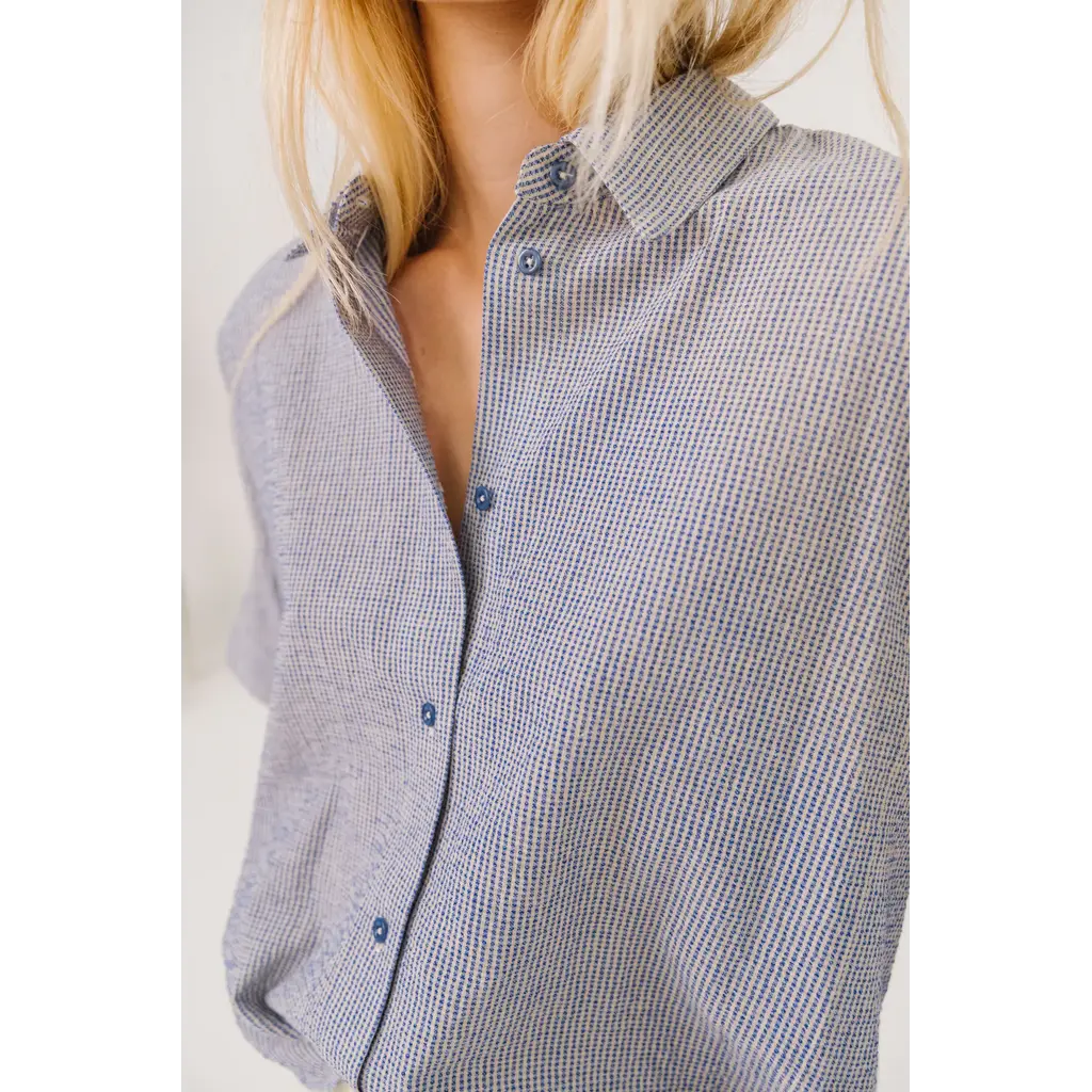 Sacrecoeur blouse Ines Majorelle in bleu