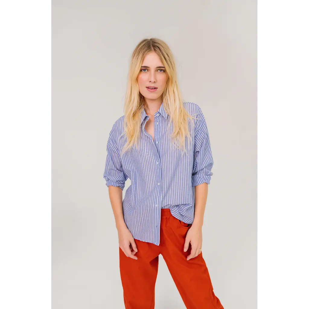 Sacrecoeur blouse Enora Edgar bleu