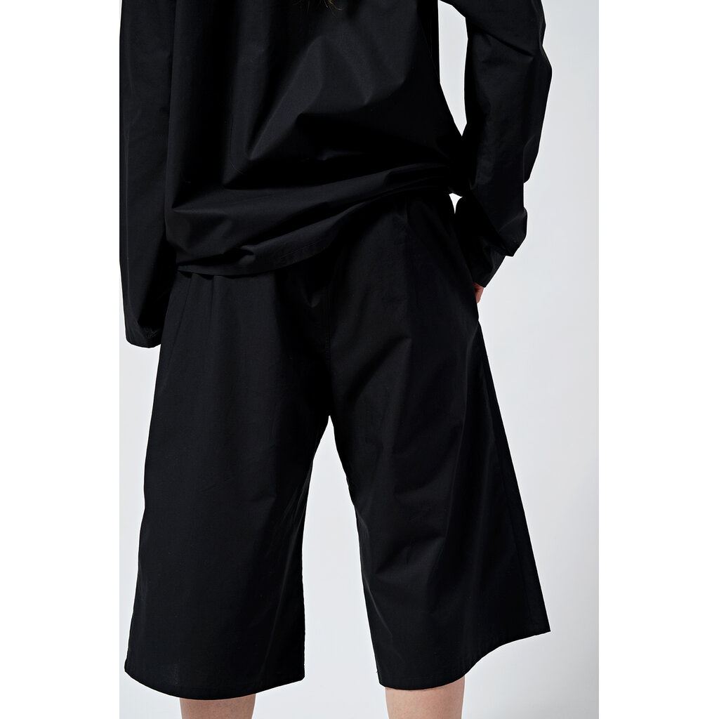 Monique van Heist bermuda Flexy XL in black cotton