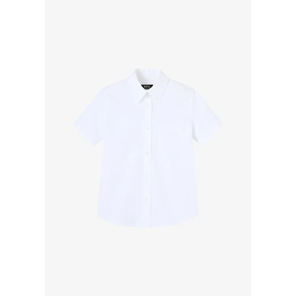A.P.C. blouse Uniform Shirt in blanc