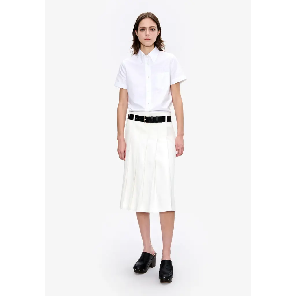 A.P.C. blouse Uniform Shirt in blanc