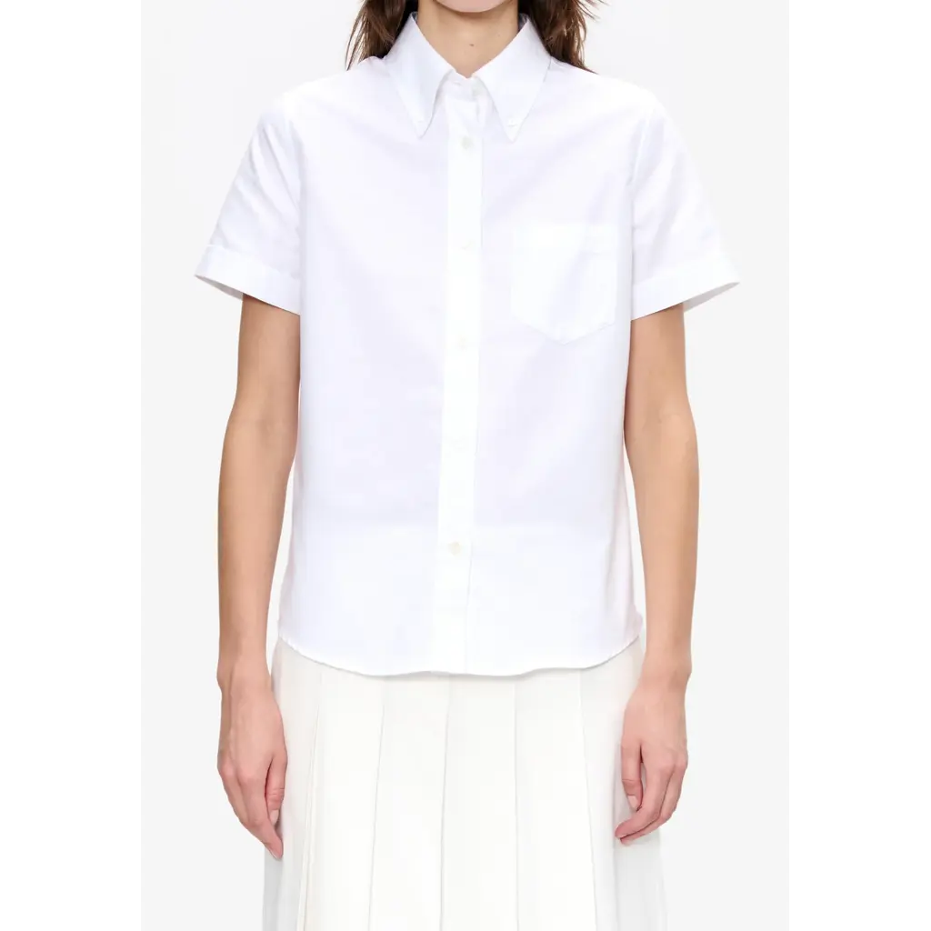 A.P.C. blouse Uniform Shirt in blanc
