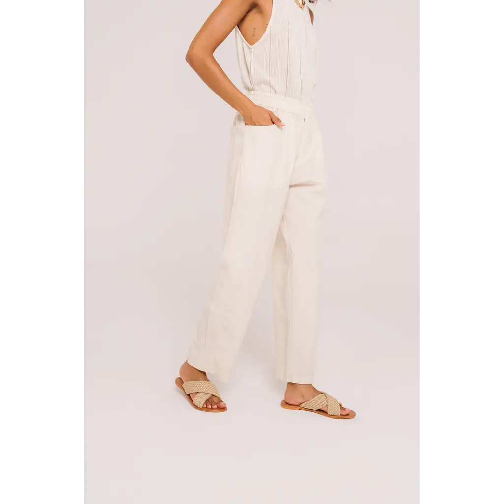 Sacrecoeur broek Jill Panna in ecru