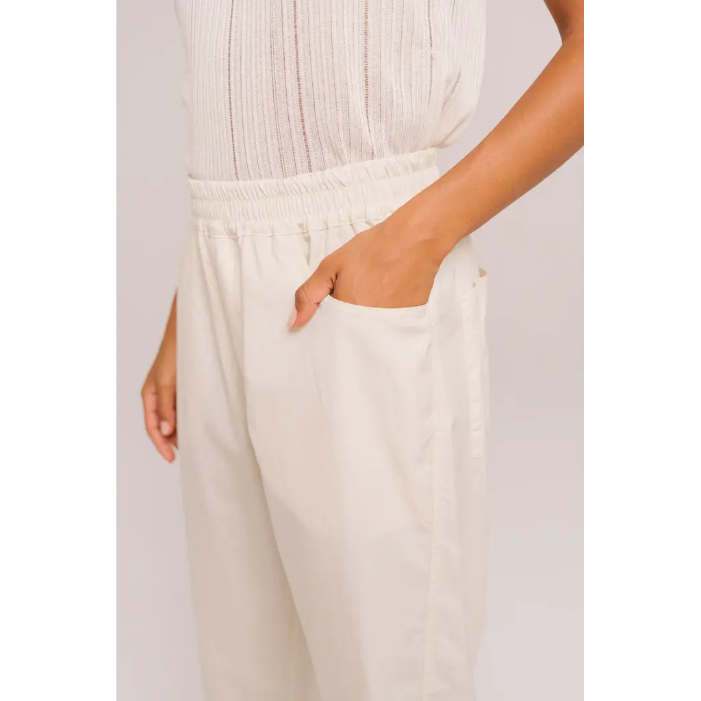 Sacrecoeur broek Jill Panna in ecru