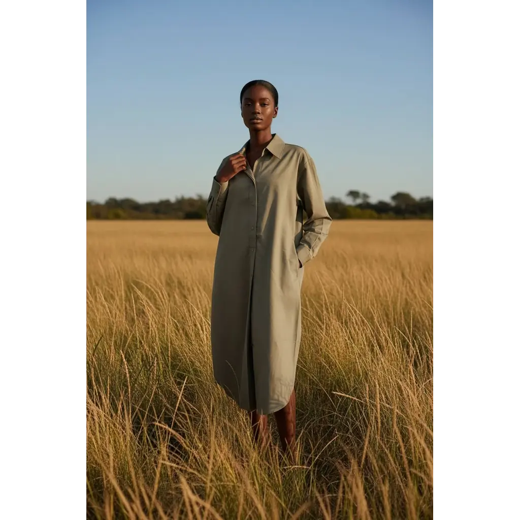 The Perfect Italy Dress in olive