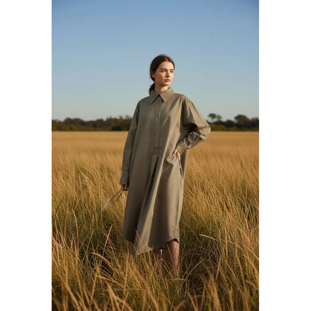 The Perfect Italy Dress in olive