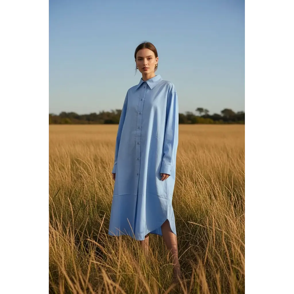 The Perfect Italy Dress in light blue