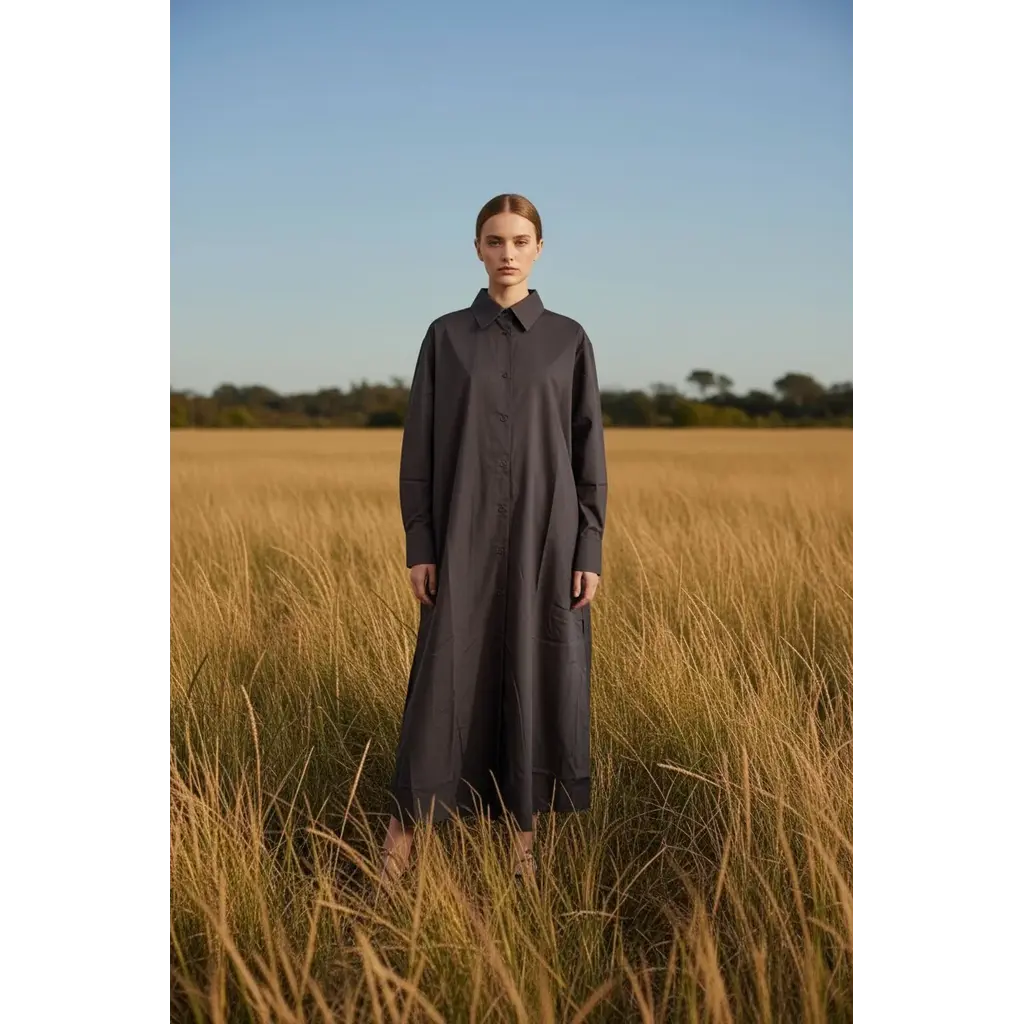 The Perfect Emmely Dress in dark brown