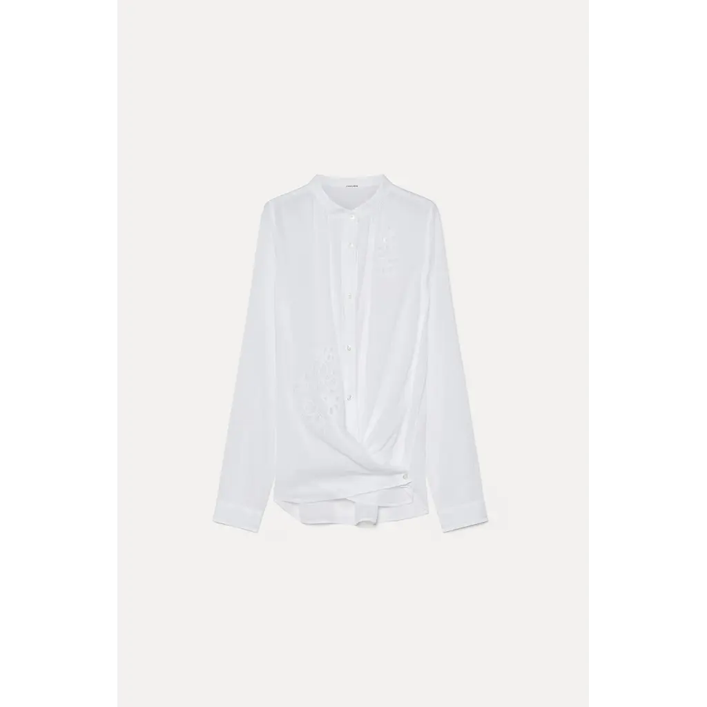 Pomandère Blouse 9493R 11640 in white